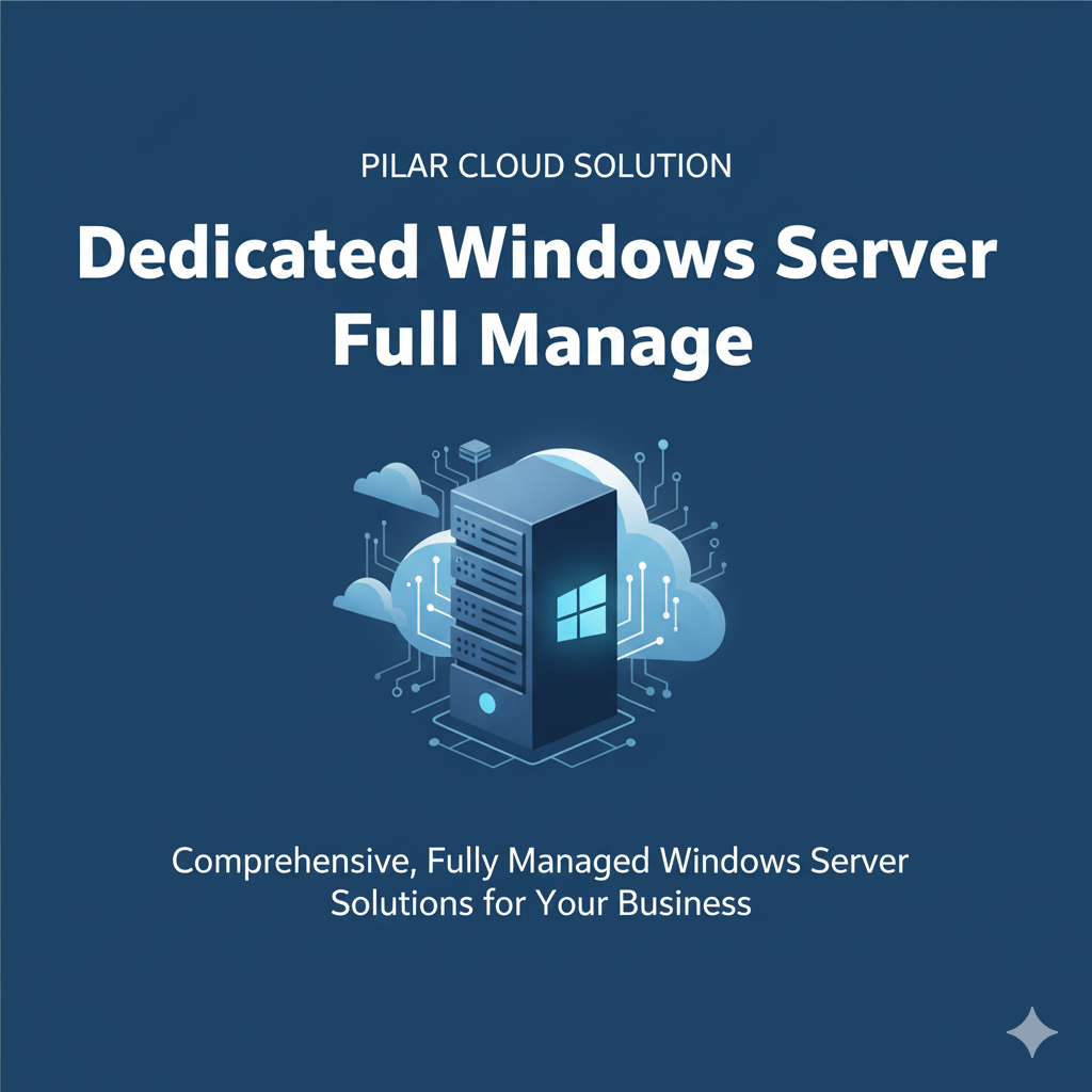 Dedicated Windows Server Full Manage Dedicated Windows Server Full Manage
